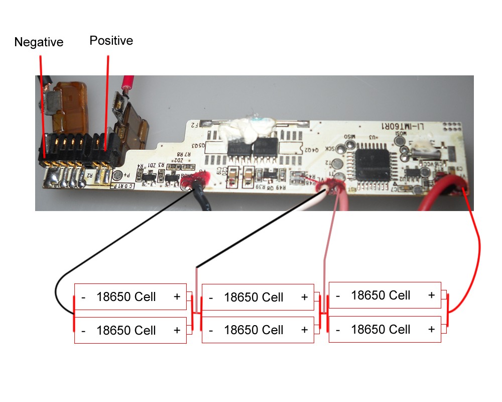 Laptop Bms Board To Charge 18650 Cells